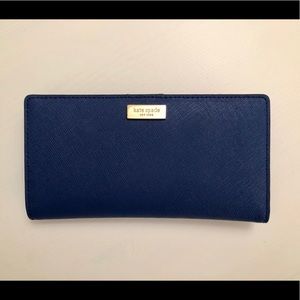 Kate Spade Stacy Wallet in Royal Blue